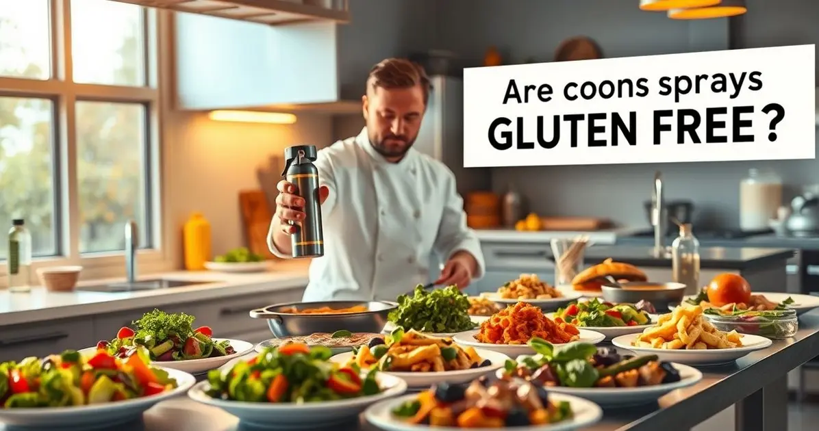 Are cooking sprays gluten free
