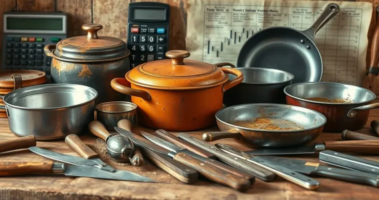 are cooking tools and equipments subject to depreciation