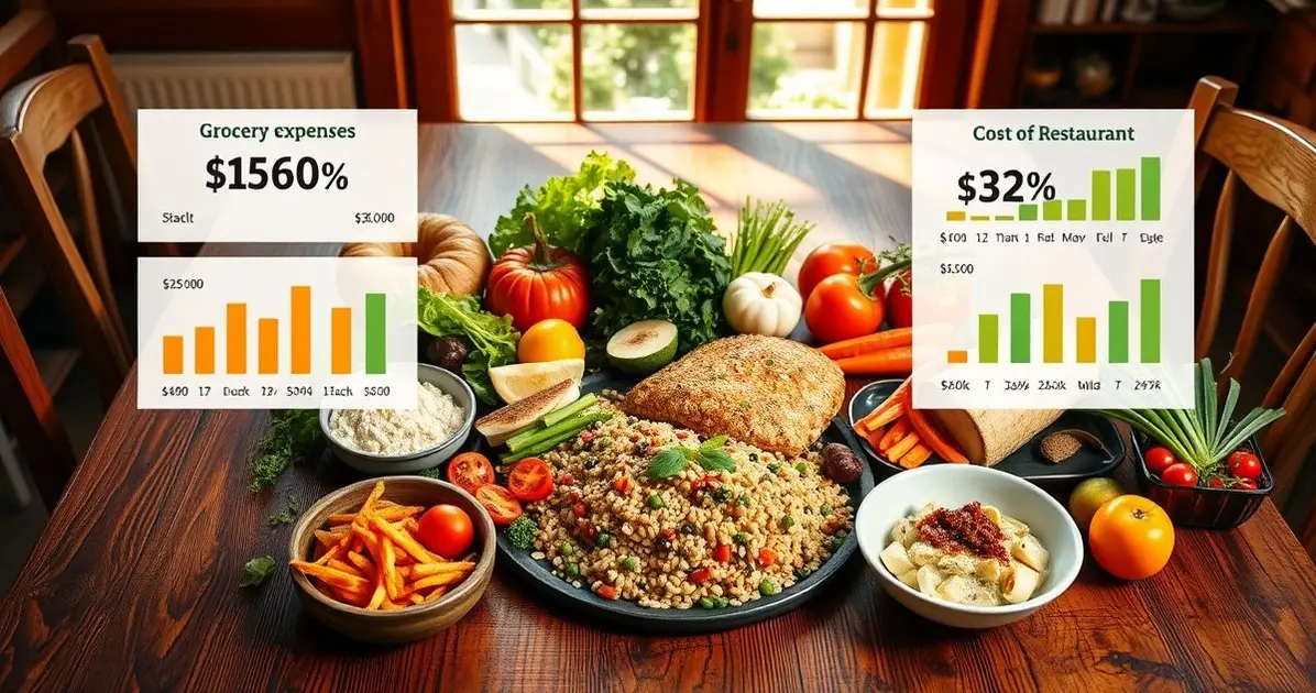 How cooking at home saves money