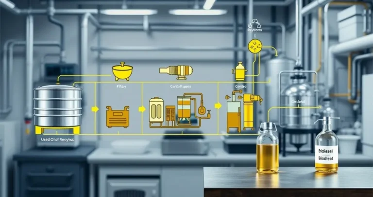 how cooking oil is recycled