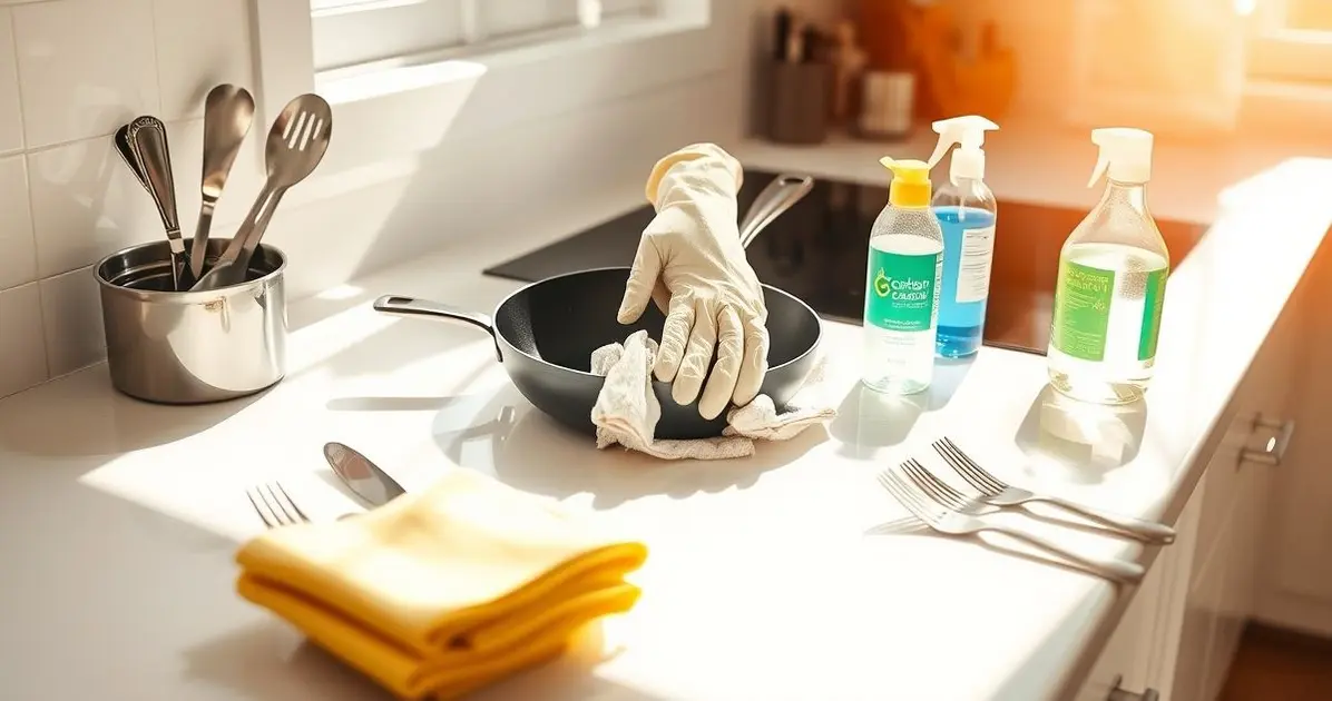 How do we clean our tools and equipment for cooking