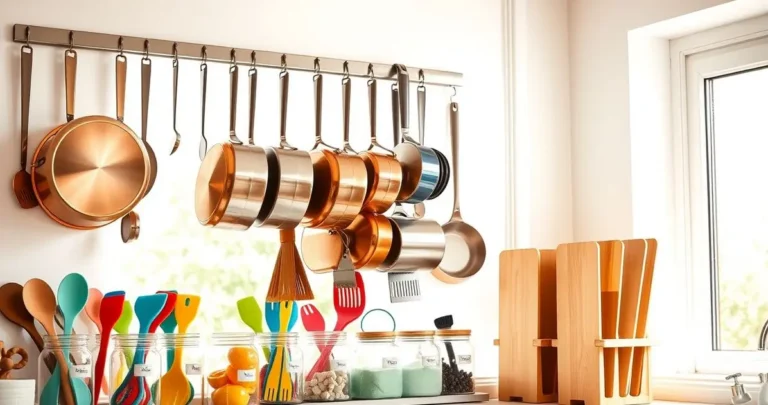 how to store cooking tools and equipments