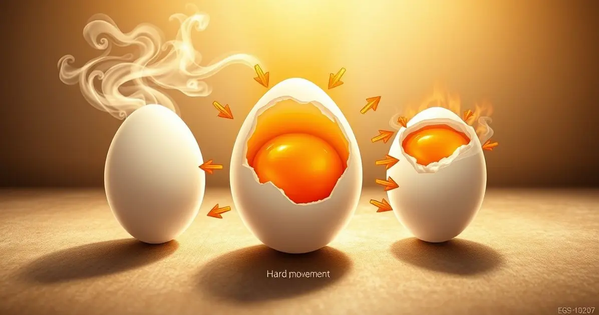 Is cooking an egg a chemical change
