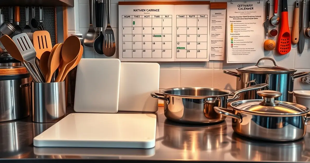 What are maintenance of tools and equipments in cooking