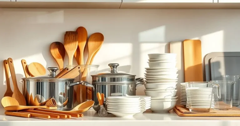what are the cooking materials of kitchen tools and equipment