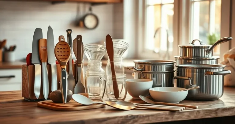 what are the four categories of cooking tools and equipment