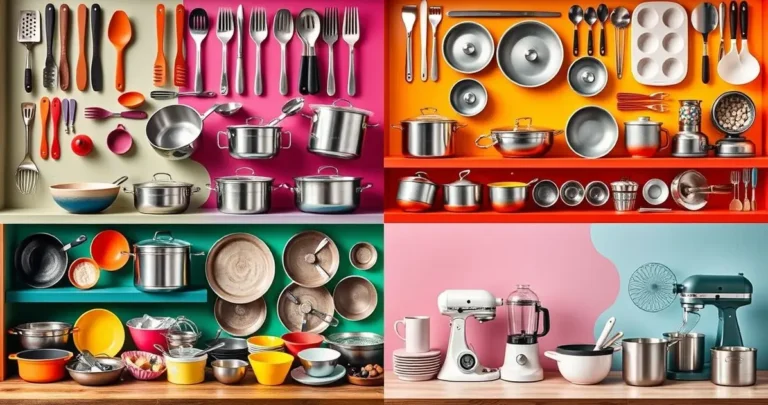 what are the four classification of cooking tools and equipment