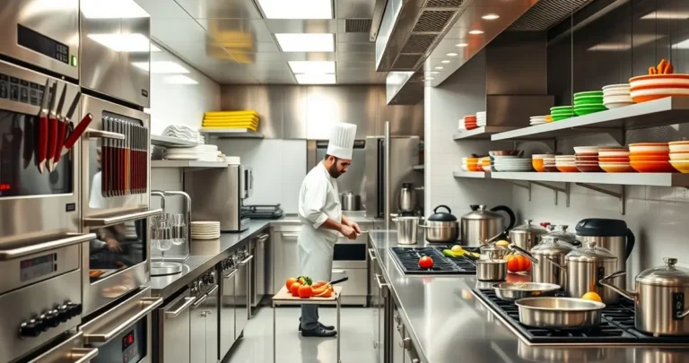 what are the tools and equipment in commercial cooking