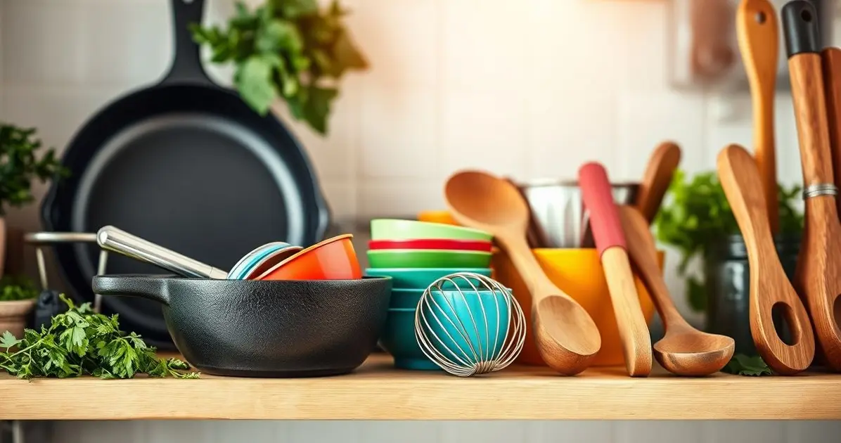 What are the tools and equipment in cooking