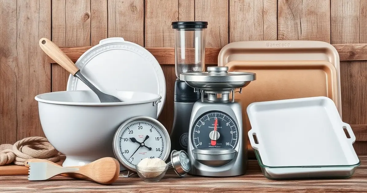 What are the tools and equipment needed in cooking