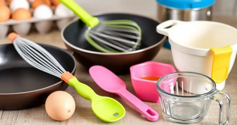 what are the tools and equipment needed in cooking egg