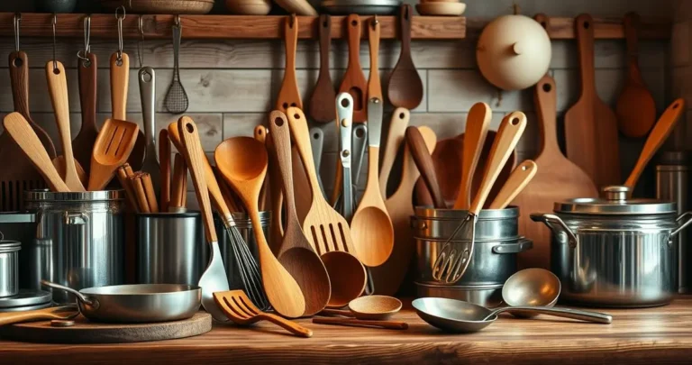what material are cooking tools and equipments