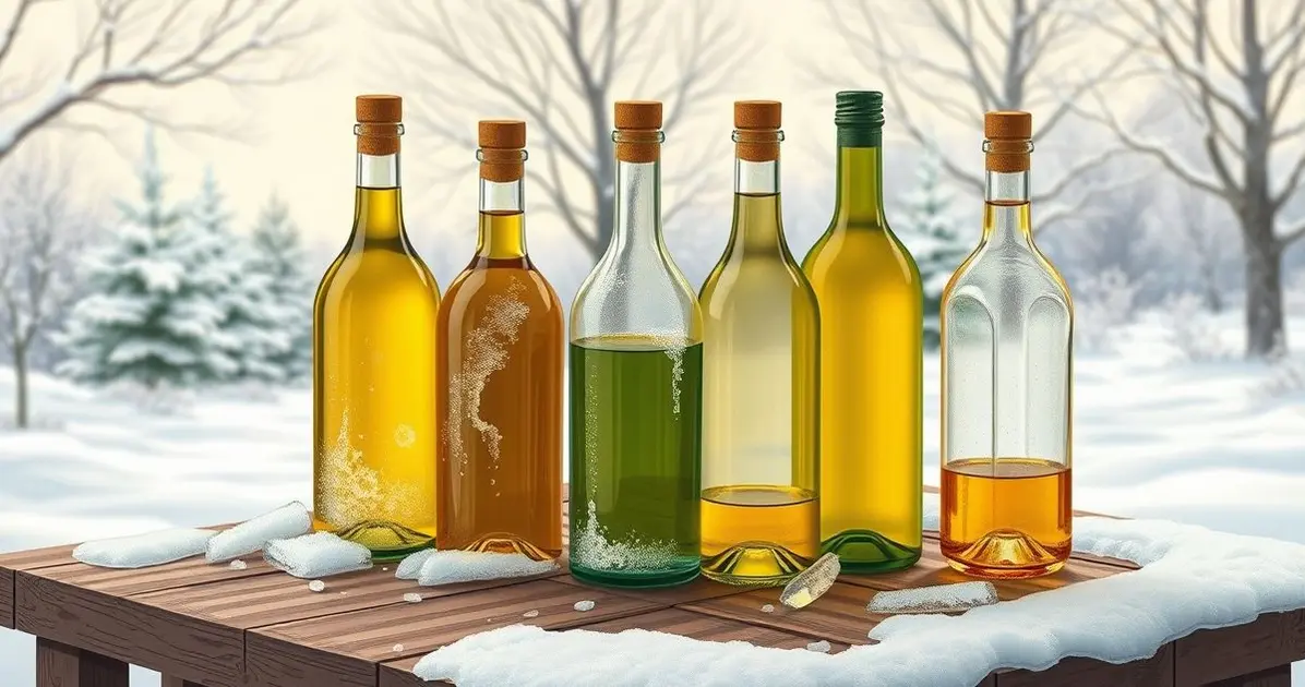 Will cooking oil freeze